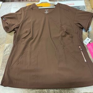 Plus Size Women’s Koi Philosophy Top Limited Edition Brown Taupe